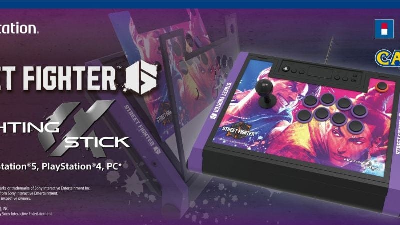 Nouveau stick Hori Street Fighter 6 Edition