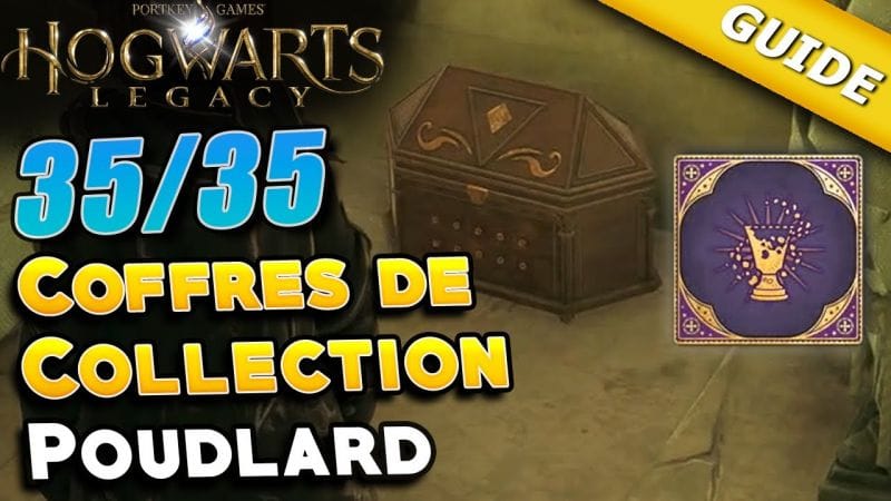 Poudlard | Coffres de Collection [Tous les Emplacements & Solution] - Hogwarts Legacy