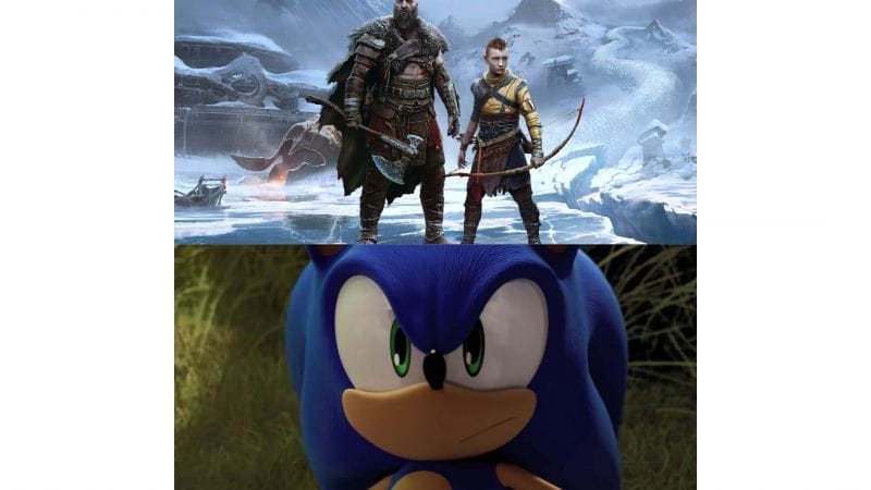 Sonic vs Kratos