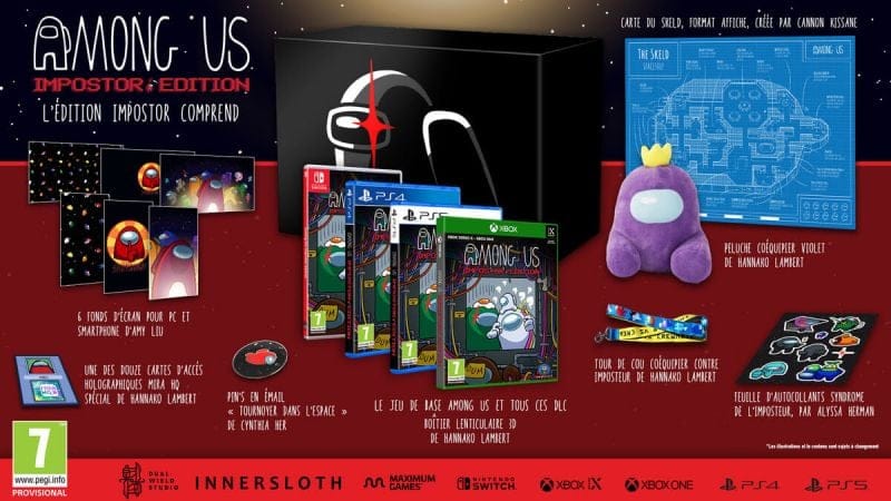 AMONG US l'édition collector Imposteur en détail
