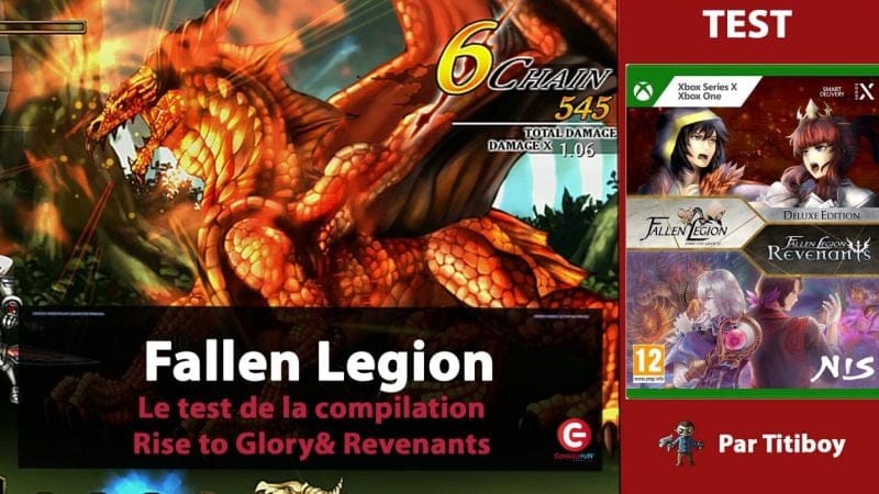 [VIDEO TEST 4K] Fallen Legion - Rise to Glory/ Revenants sur Xbox Series X et PS5