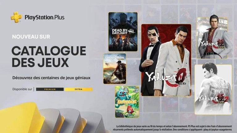 PlayStation Plus : les ajouts d'août au catalogue pour les membres Extra et Premium
