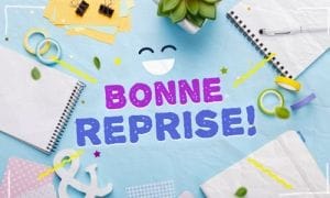 Bonne reprise a tous ceux qui ont leur rentrée - back to school !