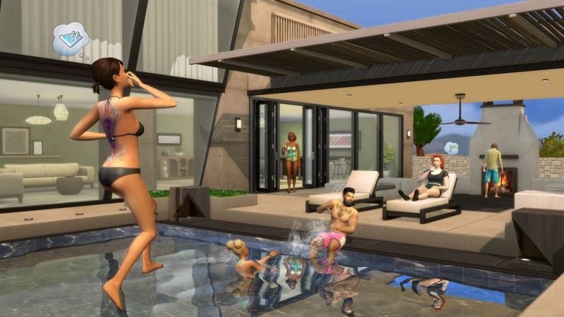 Les Sims 4 : EA dévoile les kits Premiers looks et Luxe dans le désert