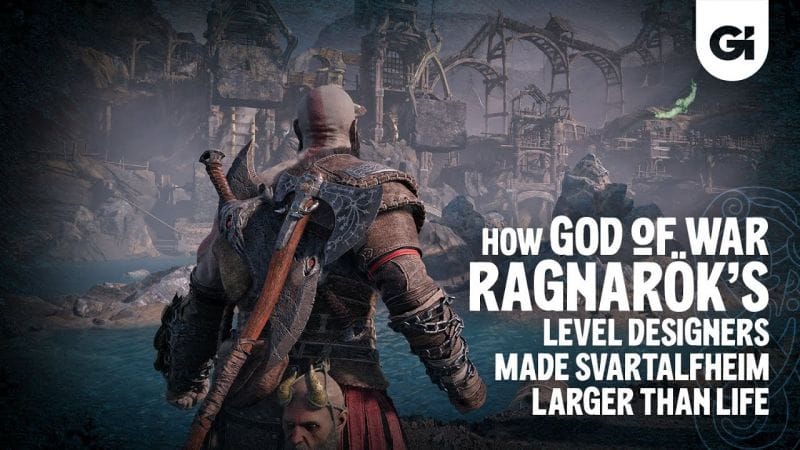 God of War Ragnarok : Le royaume de Svartalfheim se dévoile à travers un peu de gameplay