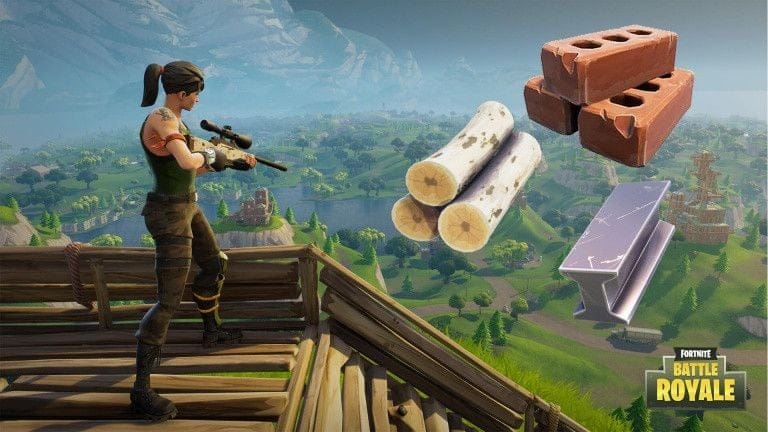 Bois, pierre, métal : quelles différences entre les matériaux ?  - Fortnite Battle Royale : guide complet, astuces, cartes, défis, mises à jour - jeuxvideo.com