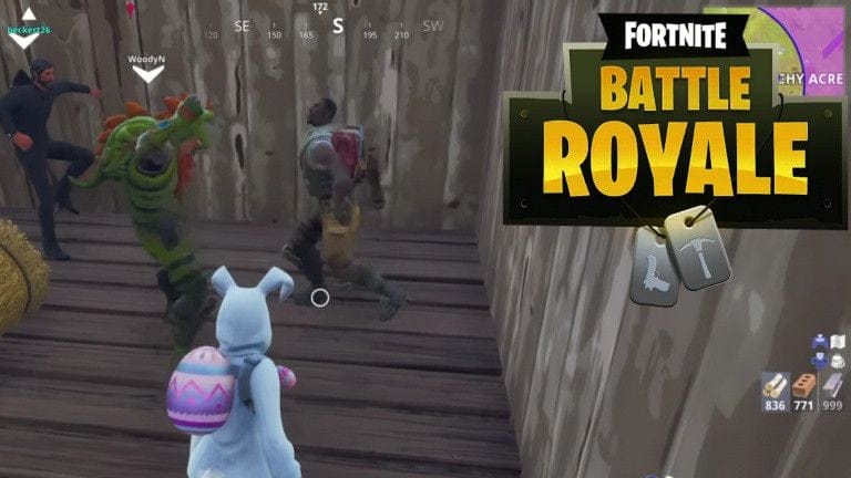 Mode 50vs50 : des joueurs protègent le dernier survivant de l'équipe ennemi  - Fortnite Battle Royale : guide complet, astuces, cartes, défis, mises à jour - jeuxvideo.com