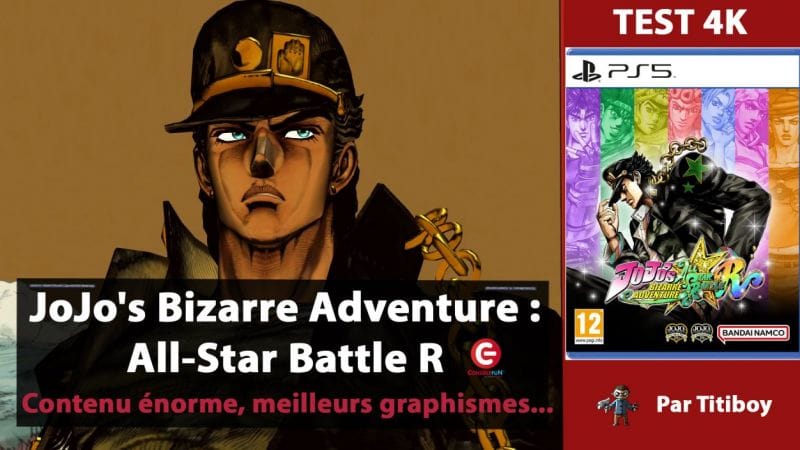 [VIDEO TEST 4K] JoJo's Bizarre Adventure: All-Star Battle R sur PS5, XBOX, PS4 et SWITCH