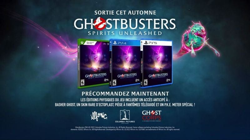 Ghostbusters: Spirit Unleashed - La version physique arrive le 18 octobre prochain