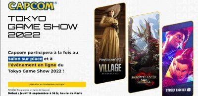 MAJ Tokyo Game Show 2022 : un point sur le line-up de Capcom, avec une présentation à suivre ce jeudi à 16h00 !