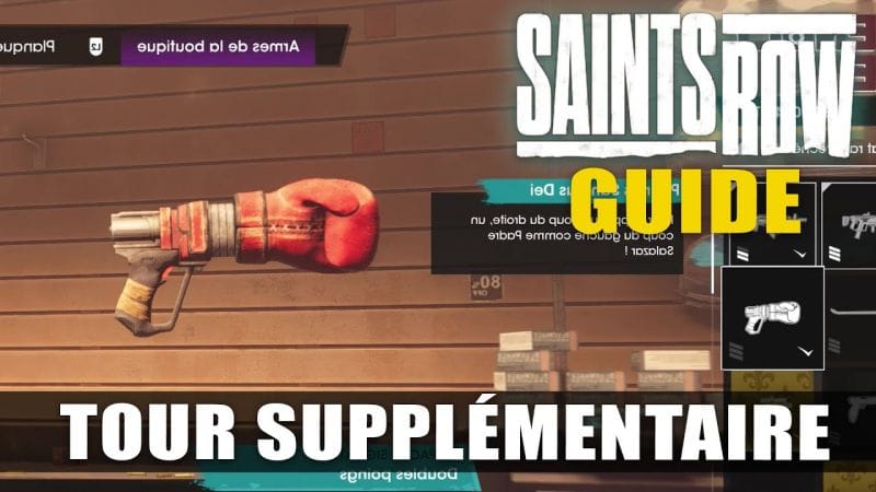 Saints Row : Guide Trophée / Succès : Tour Supplémentaire (Débloquer le Pugnus Sancus Dei)