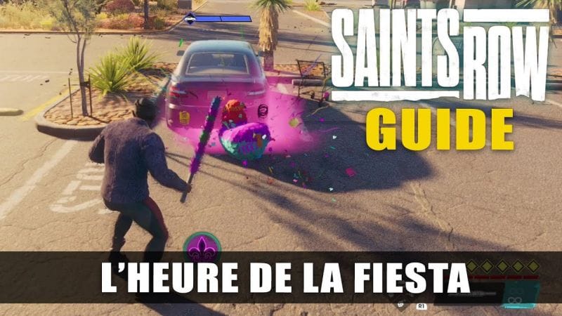 Saints Row : Guide Trophée / Succès : L'heure de la Fiesta (Toucher une Pinata & Bâton de Piñata)