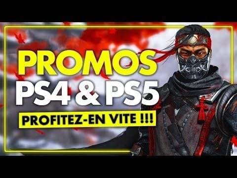 PS4 & PS5 : De GROSSES PROMOS sur des EXCLUS PLAYSTATION ! 💥 (Ghost Ot Tsushima, Horizon,...)