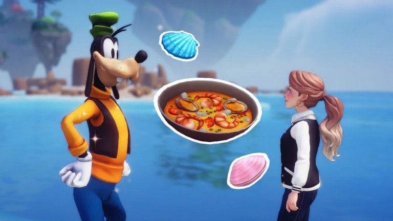 Disney Dreamlight Valley, bouillabaisse : comment préparer la recette 5 étoiles de Dingo ?