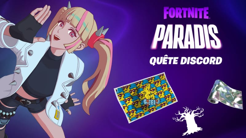 Défis Discord Paradis sur Fortnite, comment accomplir les quêtes ?