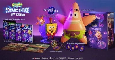 SpongeBob SquarePants: The Cosmic Shake, une BFF Edition collector dévoilée avec un Patrick gonflable