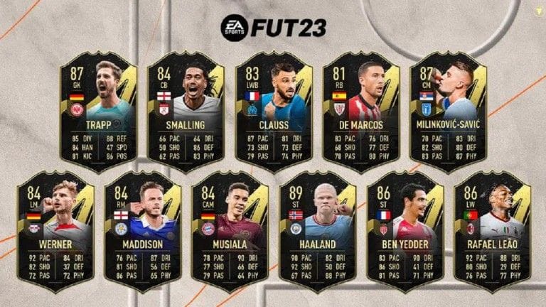 FIFA 23 / FUT 23 : TOTW 3, découvrez la troisième équipe de la semaine !