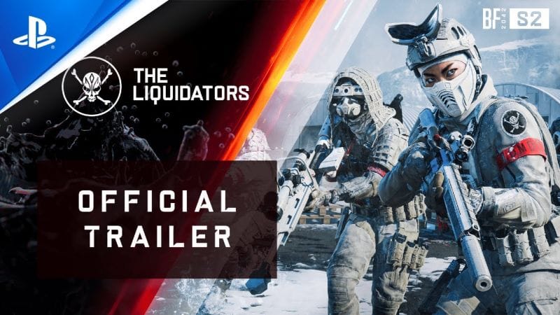 Battlefield 2042 - Bande-annonce Saison 2 - Événement Les Liquidateurs | PS5, PS4