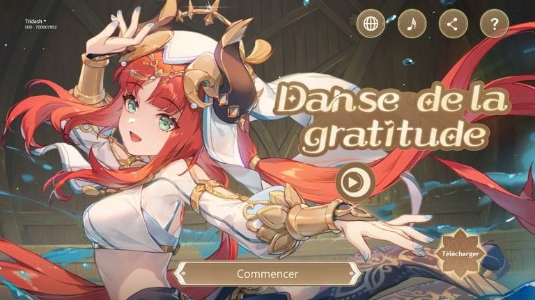 Genshin Impact, danse de la gratitude : Récupérez 40 primo-gemmes avec cet événement web