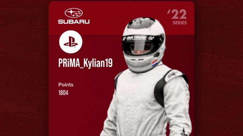 Le débutant très prometteur PRiMA_Kylian19 remporte une deuxième victoire consécutive pour Subaru ! - Rapport de course - Gran Turismo 7 - gran-turismo.com