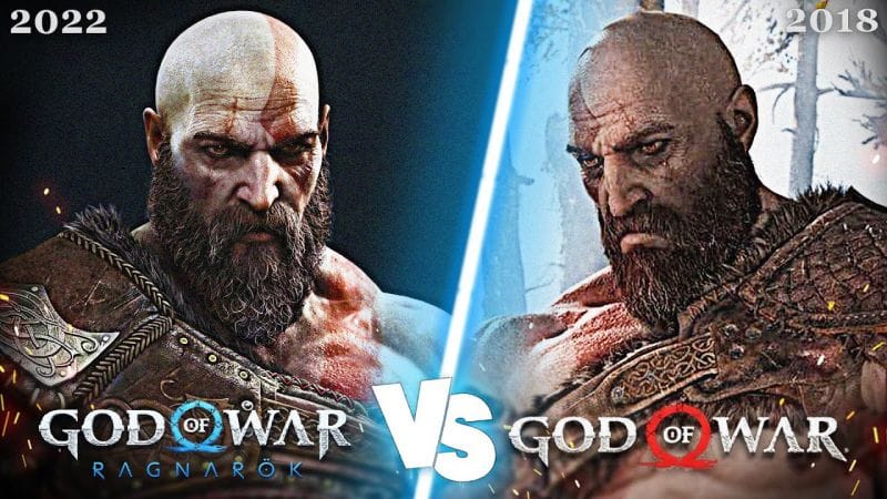 God of War Ragnarök : Les Incroyables Évolutions et Différences !! 🔥 (GOW 2018 VS Ragnarök)