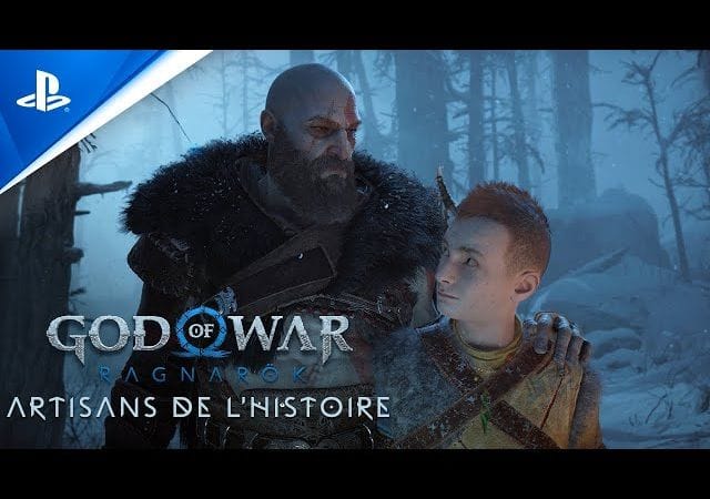 God of War Ragnarök - Coulisses du développement - Artisans de l'histoire - VOSTFR - 4K | PS5, PS4