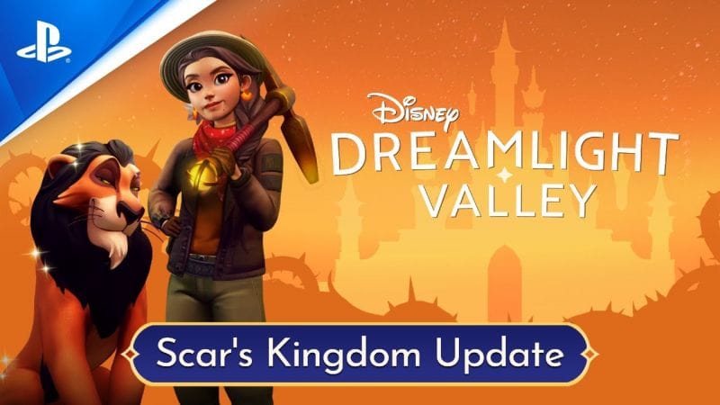 Disney Dreamlight Valley - Bande-annonce de la mise a jour #1 - Le royaume de Scar | PS5, PS4