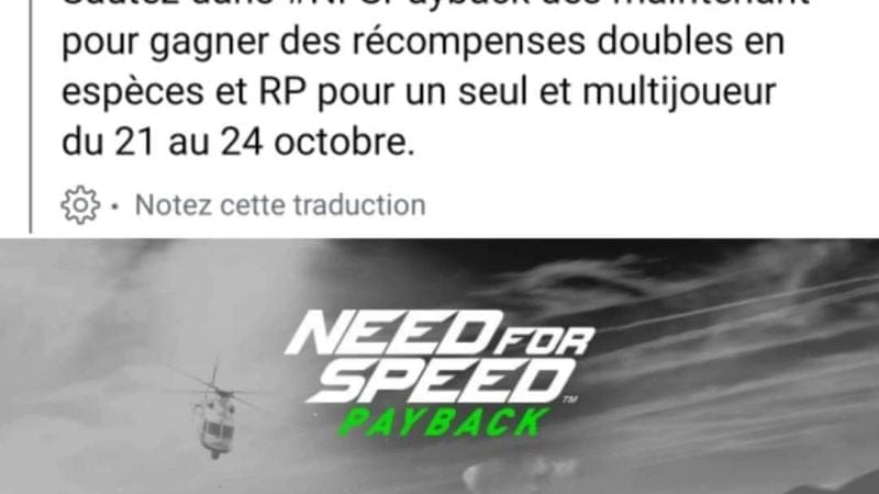 Double $ et double xp du 21 au 24 octobre