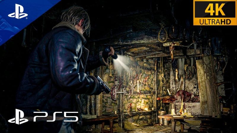 Resident Evil 4 Remake NEW 8 Minutes Exclusive Gameplay (4K 60FPS HDR)