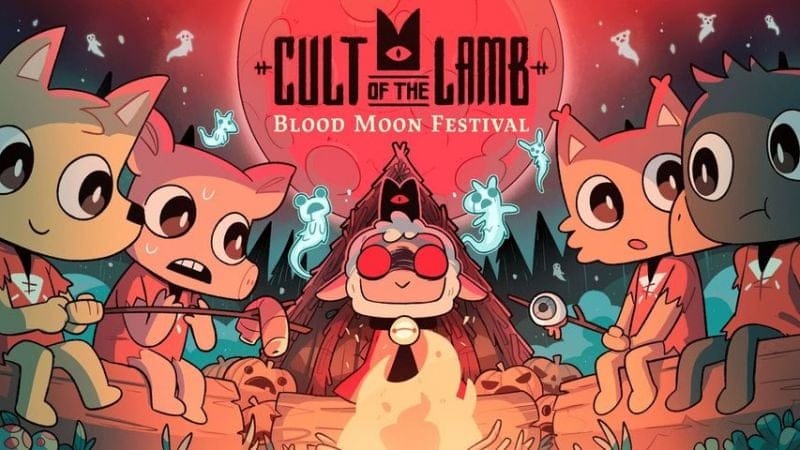 La secte de Cult of the Lamb rouvre ses portes pour le Blood Moon Festival