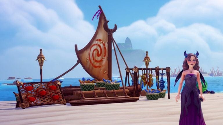 Disney Dreamlight Valley, bateau de Vaiana : comment le débloquer et obtenir des poissons rares ? Notre guide