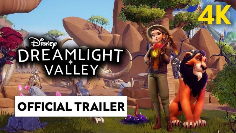 Disney Dreamlight Valley dévoile son Royaume de Scar ✨ Official Trailer