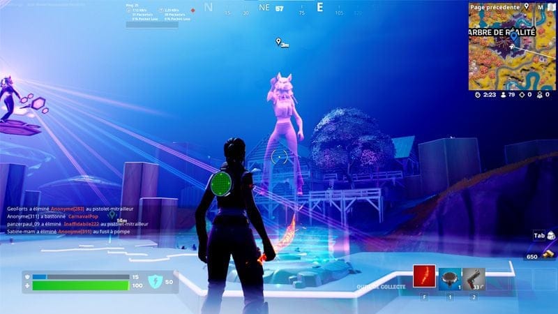 Danser sur un autel d'altération pour obtenir les griffes de hurleur sur Fortnite, comment réaliser le défi Cauchemars 2022