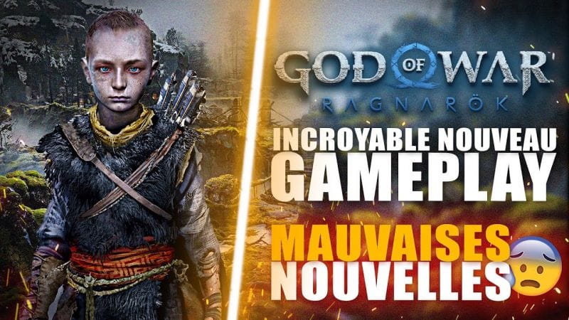God Of War Ragnarök : Nouveau GAMEPLAY 🔥 Bonnes et MAUVAISES NOUVELLES 😥 Sans Spoil ! (Combat, ...)