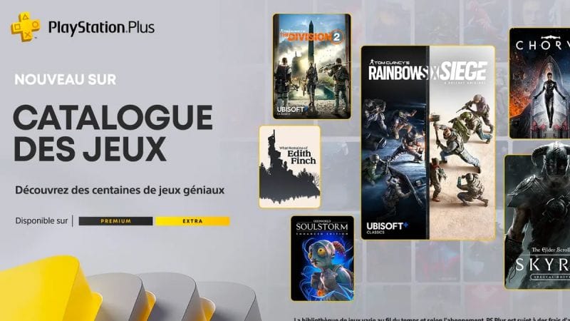 PS Plus Extra/Premium : voici la liste des nouveaux jeux au catalogue en novembre 2022