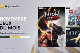 Jeux ps+ du mois de novembre