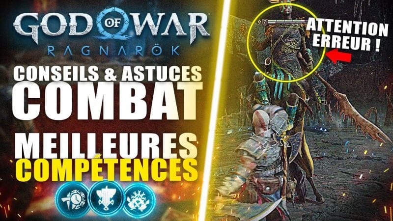 God Of War Ragnarök : Combat Conseils & Astuces ! Les Erreurs à ne PAS FAIRE & Meilleures Compétence