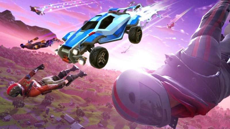 Fortnite : du Rocket League dans le battle royale d'Epic Games