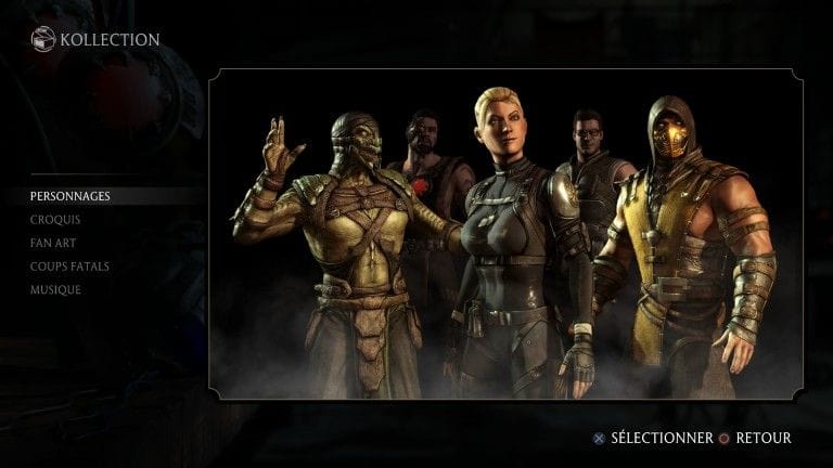 Personnages - Astuces et guides Mortal Kombat X - jeuxvideo.com