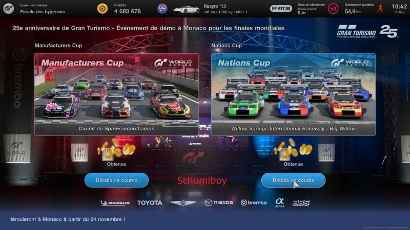 1 million à gagner par course!