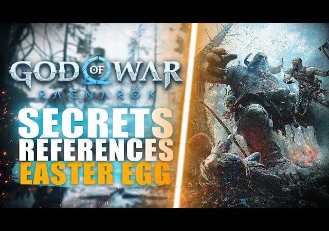 God Of War Ragnarök : Tous Les SECRETS incroyables CACHÉS dans le jeu ! (Easter Egg & Références)