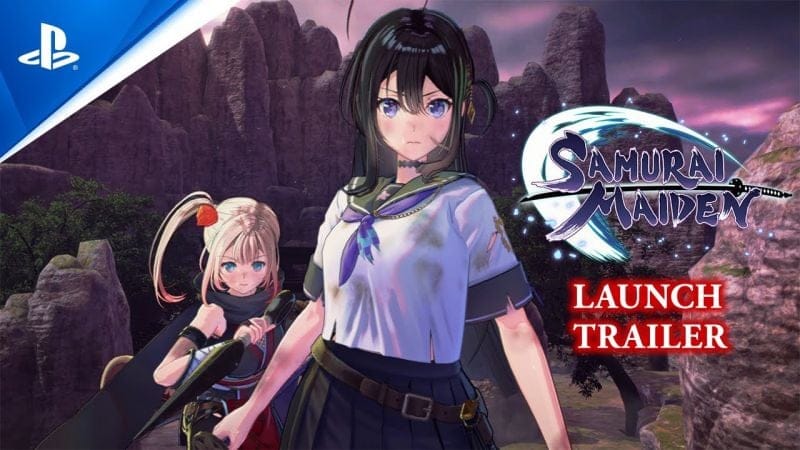 Samurai Maiden - Launch Trailer | PS5 & PS4 Games