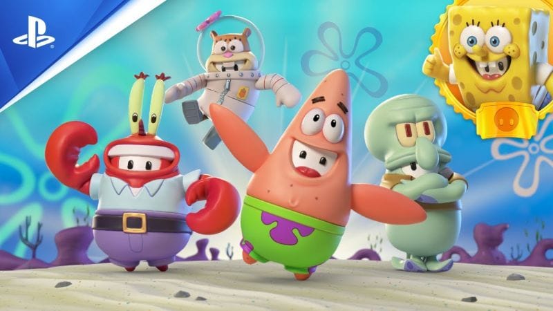 Fall Guys - Bande-annonce Bob L'Éponge - En direct Bikini Bottom Bash | PS5, PS4