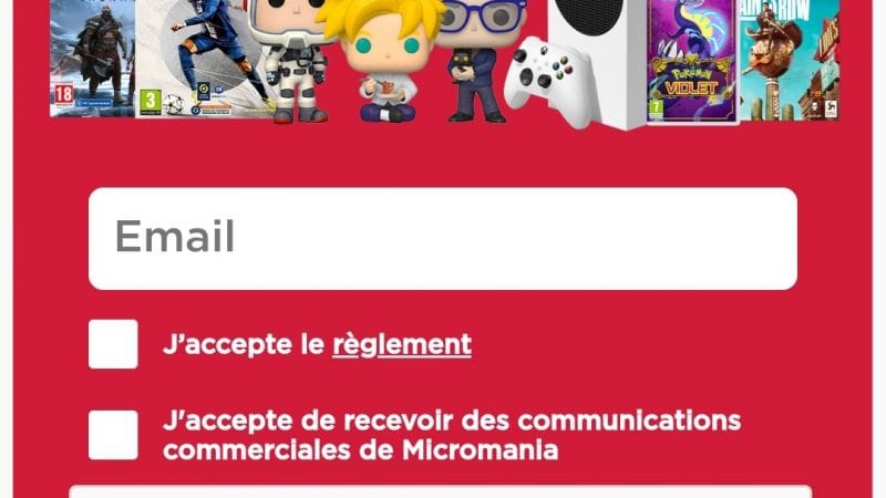 Calendrier de l'avent Noël Micromania