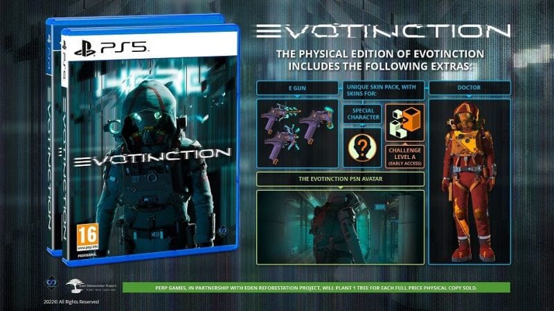 Evotinction : Infiltrez et hackez... la version physique arrive sur Playstation 4 et 5 au deuxième trimestre 2023