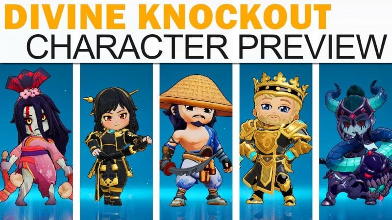 Divine Knockout (DKO) Character Preview (All Gods, Skins, Traits & Blessings, Customization, More!)