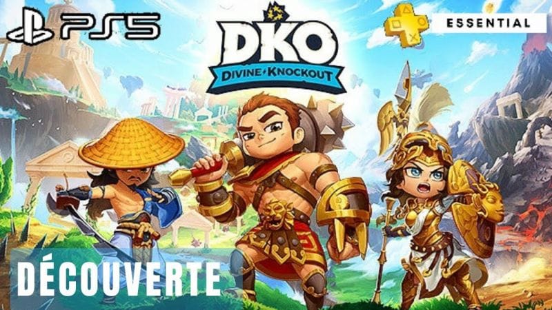 DIVINE KNOCKOUT (DKO) : Découverte du jeu de combat 3D multijoueur | Gameplay PS5 (Jeu PS Plus)