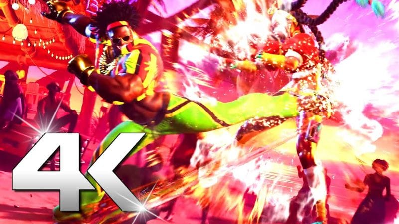Street Fighter 6  : DEE-JAY Gameplay Trailer 4K