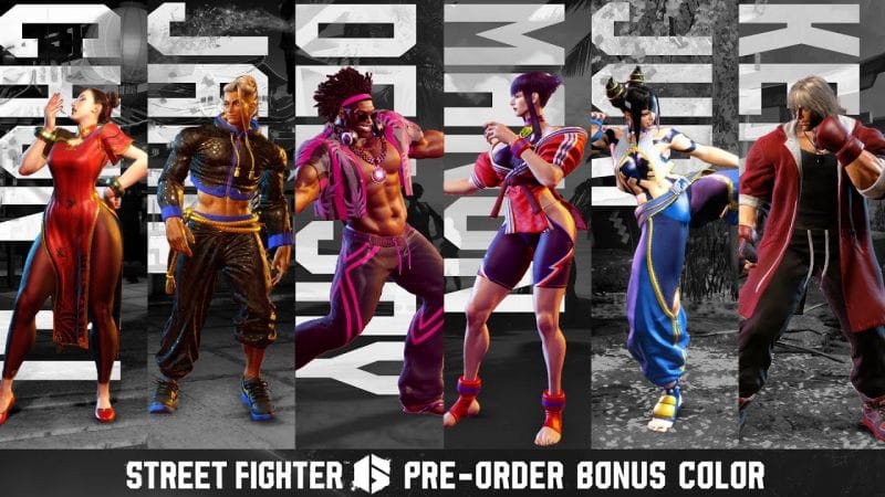 Street Fighter 6 - Couleur Bonus de précommande - PS5, PS4, XBOX SERIES X|S, PC (Steam)