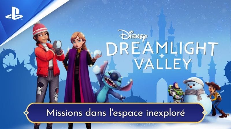 Disney Dreamlight Valley - Bande-annonce mise a jour 2 - Missions dans l'espace inexploré | PS5, PS4